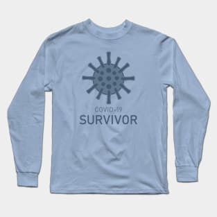 COVID 19 SURVIVOR Long Sleeve T-Shirt